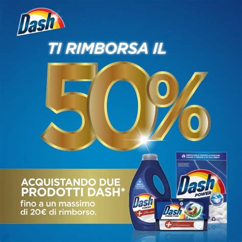 Dash Cashback 50 Come Avere Il Rimborso Di 2 Prodotti Fino A 20 Euro