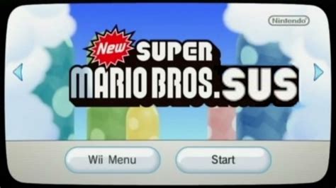 New Super Mario Bros Sus Youtube