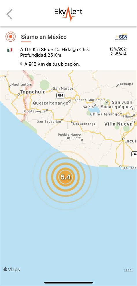 Skyalert On Twitter Sismo Magnitud Ubicado A Km Al Sureste De