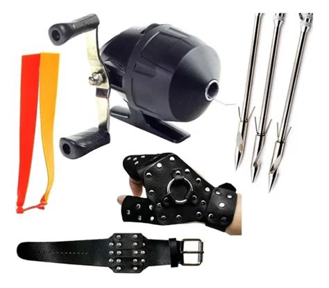 Kit Pesca Atiradeira Estilingue Spincast Carretilha Luva Frete Gr Tis