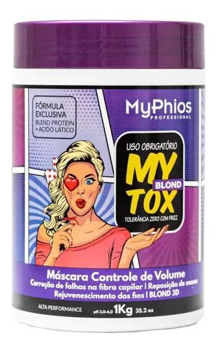 Botox Capilar Kg Mytox Blond Myphios Professional Parcelamento