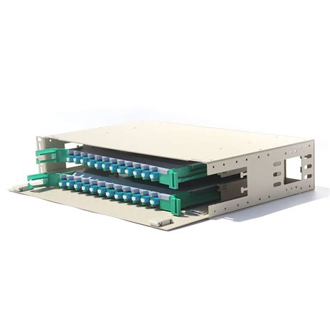 Kolorapus ODF Patch Panel 24 Port Dual LC Fiber Optical Distribution