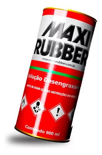 Solução Desengraxante Remove Sujeiras Maxi Rubber 900ml Parcelamento