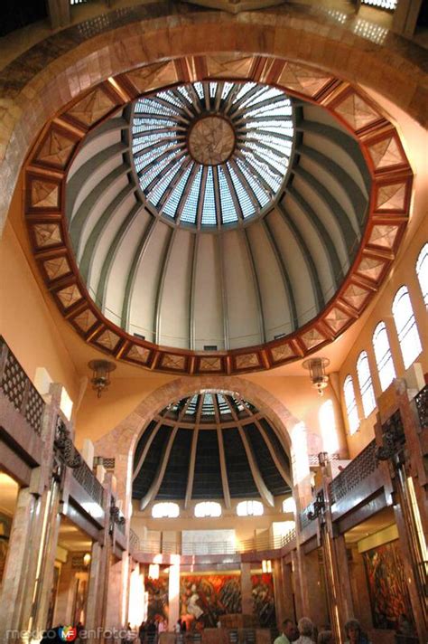 Cúpula Del Palacio De Bellas Artes Ciudad De México Distrito Federal