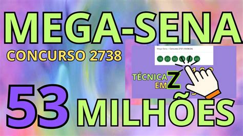 Dicas Para AUMENTAR As Suas CHANCES De Acertar Na MEGA SENA 2738 R 53