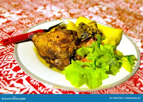 Fijian Food Lovo In Fiji Islands Royalty-Free Stock Photo ...