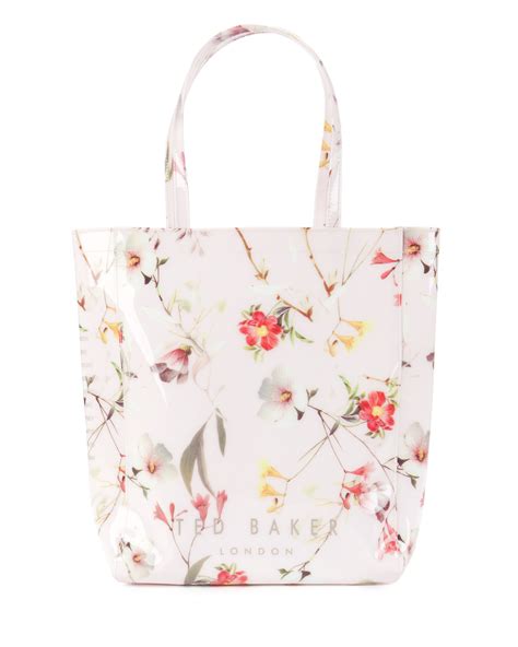 Ted Baker Botanical Bloom Shopper Bag In Floral Pale Pink Lyst