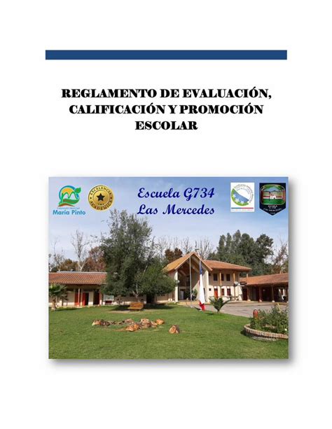 Pdf Reglamento De Evaluaci N Calificaci N Y Los Objetivos De