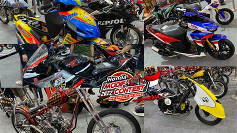 Semua Istimewa Intip Motor Keren Di Final Honda Modif Contest 2022