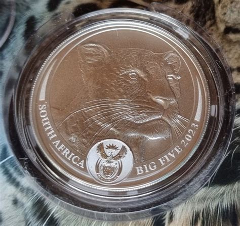 S Dafrika Oz Silber Leopard Big Five Serie Ii Blisterkarte Nur