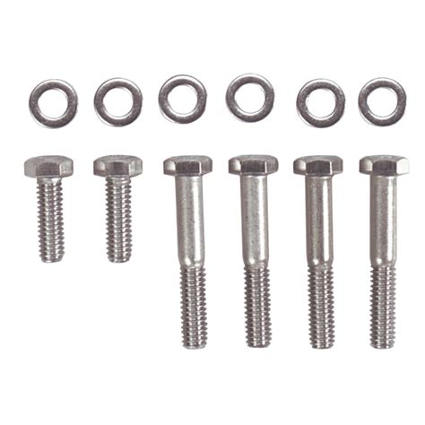 Totally Stainless 6 0844 Timing Cover Hex Head Bolt Kit