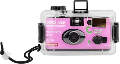 Lomography Analogue Aqua Simple Use Reloadable Camera Underwater