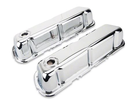 Holley Performance Mustang Chrome Valve Covers 37236 289 302 351w Free Shipping