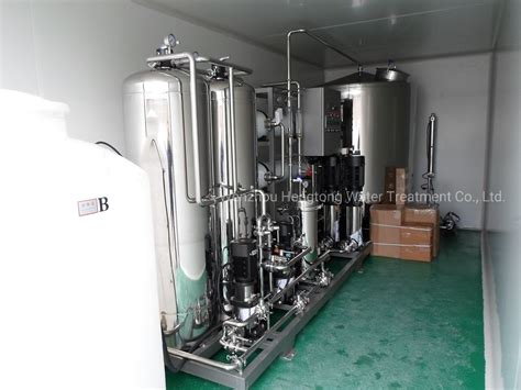 Containerized Mobile Ro Water Treatment Plant Ro Plant And Water