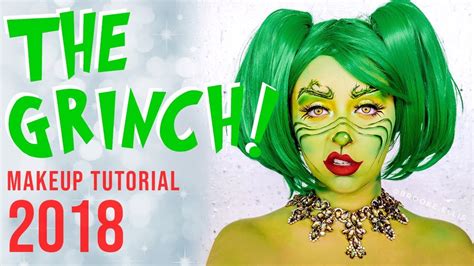 THE GRINCH MAKEUP TUTORIAL DAY 14 BEELUXURY YouTube