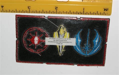 Star Wars Clone Wars Symbols Embroidered Iron on Patch | Etsy