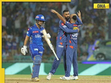 Lucknow Super Giants Vs Mumbai Indians Ipl 2023 Eliminator 1 Lsg Vs