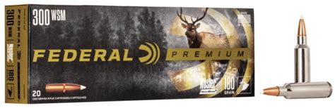 Federal Premium Vital Shok 300 Winchester Short Magnum 180 Grain