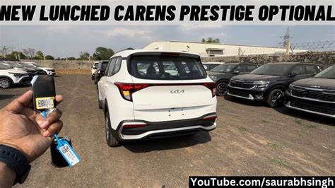 New Launched Kia Carens Prestige Optional 2024 Price And Features ️kia