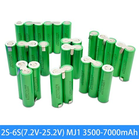 3S1P 4S1P 5S1P 6S1P 18650 Battery Pack Custom 18650 Battery Welding