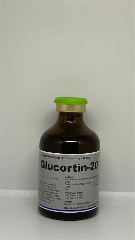 GLUCORTIN-20 50 ML - CV ARRAYA MAKMUR VETCO
