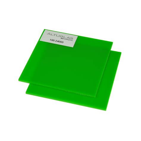 Myvink Altuglas Cast Pmma C Sheet Green X X Mm