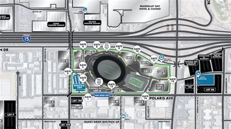 How to get to and park at Allegiant Stadium