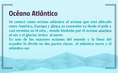 Oceano Atlantico By Aritzy Pulido