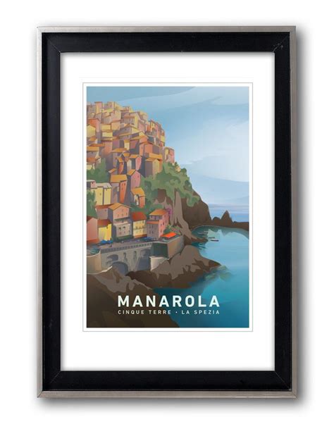 Cinque Terre Poster Prints Monterosso Vernazza Corniglia Manarola