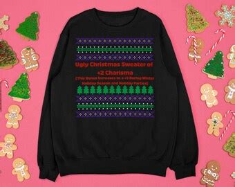 Dungeons And Dragons Ugly Christmas Sweater Etsy