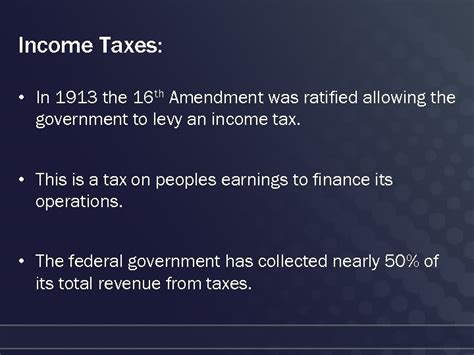 Chapter 9 Sources Of Government Revenue 15 Vocabulary