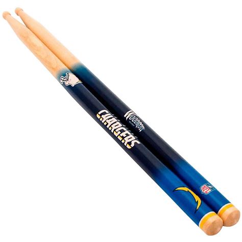 Woodrow Guitars Nfl Drum Sticks San Diego Chargers 5a Guitar Center