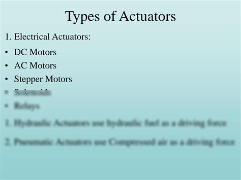 SOLUTION: Introduction to actuators - Studypool