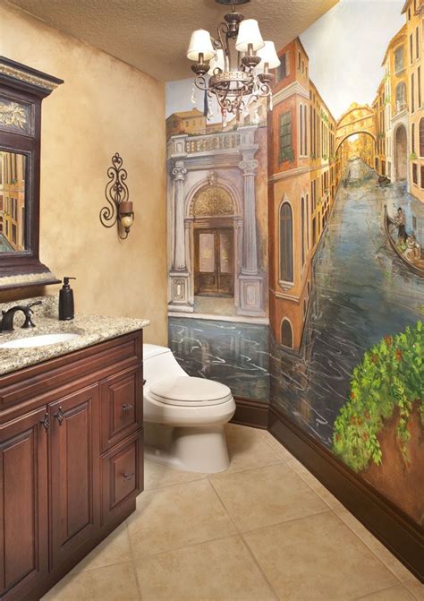 45 best Bathroom murals images on Pinterest