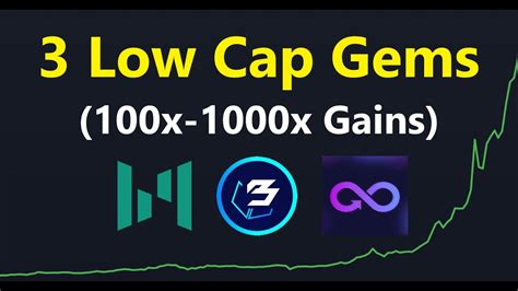 3 Low Cap Gems To Become A MILLIONAIRE 100x 1000x Potential YouTube