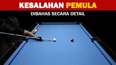 LATIHAN BILLIARD YANG PENTING UNTUK PEMULA YouTube