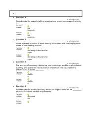 Bus 335 Staffing Models And Strategy Quiz Docx Question 1 2 Out Of 2