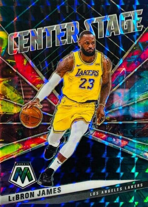 Lebron James Mosaic Center Stage Price Guide Sports Card