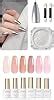 Amazon GAOY Jelly Nude Pink Gel Nail Polish Set Transparent