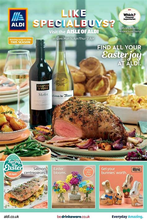 ALDI UK - Offers & Special Buys from 14 April