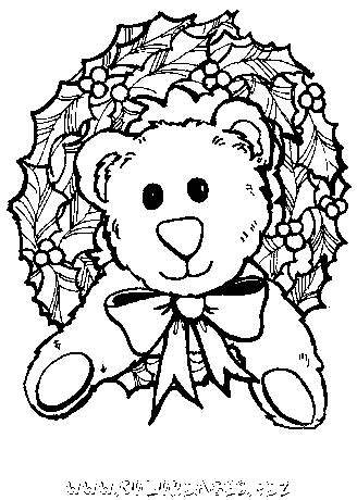 Coloriage Couronnes De Noel Gratuit Noel