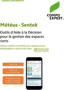 M T Us Sentek Outils D Aide La D Cision Pour La Gestion Des Espaces