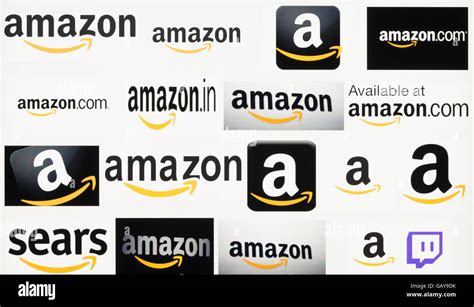 Amazon logo hi-res stock photography and images - Alamy