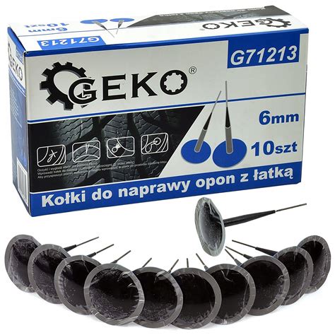 Kołek kołki do naprawy opon 6mm ŁATKI ZESTAW 10szt A98189 za 40 49 zł z