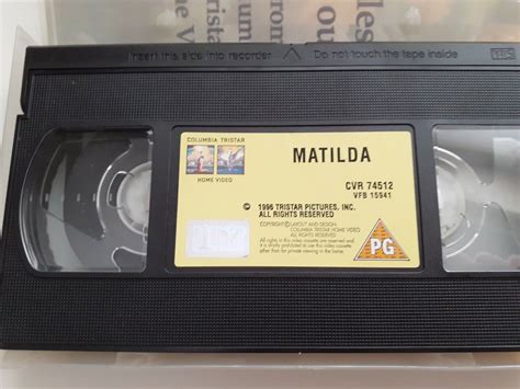 Roald Dahl Matilda The Bfg Vhs Video Tapes Danny Devito David