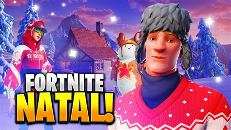 SKIN GRÁTIS EVENTO DE NATAL NO FORTNITE RECOMPENSAS GRÁTIS E