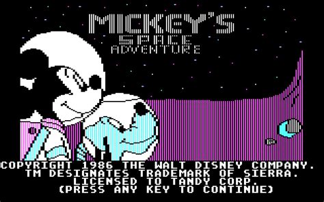 Play Mickey S Space Adventure Online Playdosgames