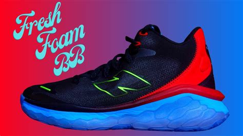 New Balance Fresh Foam Bb Zach Lavine Pe Model Youtube