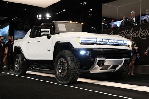 Gmc Hummer Ev Sells For Millions At Barrett Jackson For Charity