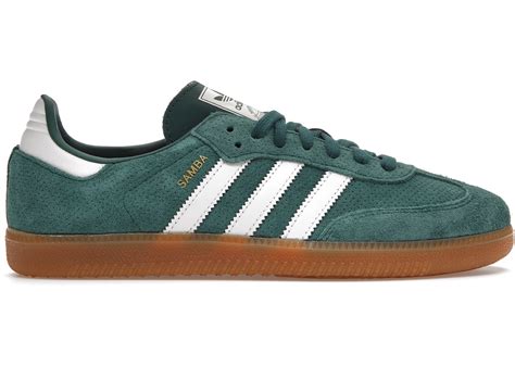 adidas samba og collegiate green gum mens hp